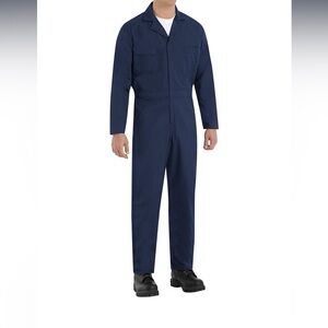 Red Kap Men's Navy Speedsuit